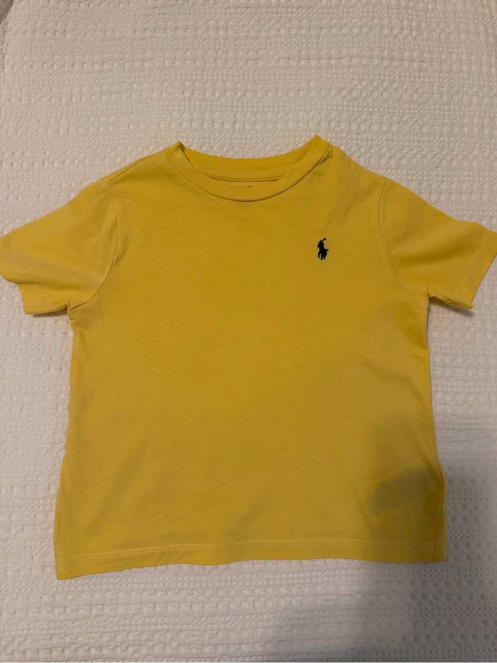Ralph Lauren Bright Yellow Short Sleeve Logo Tee